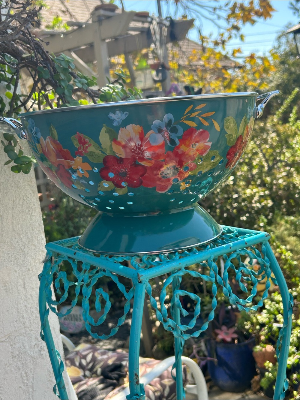 The Pioneer
Woman Wildflower
Whimsy 5-Quart Colander New Rare Color
